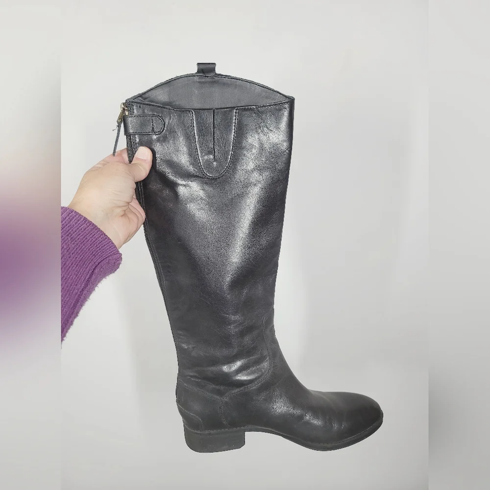Sam Edelman Penny Leather Riding Boot, Size 7